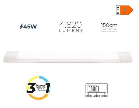 Regleta Electrónica Led Luz Variable