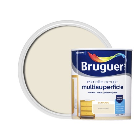 Esmalte Acrílico Bruguer Blanco Hueso