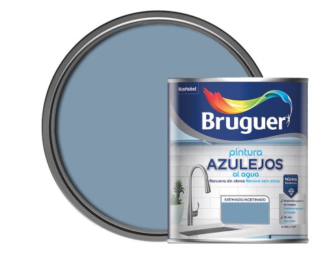 Esmalt A L'aigua Rajoles Gris Blavós