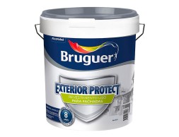 Pintura Fachadas Exterior Protect Bruguer Blanca