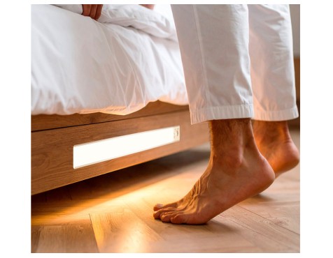 Regleta Led Recargable Con Sensor