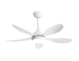 Ventilador De Sostre Amb Llum Grecale Blanc