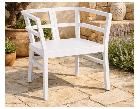 Sillón Jardín Click-Clack Blanco