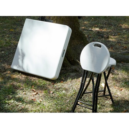 Taula Plegable De Jardí Easytable Blanca