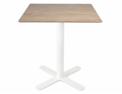 Mesa Jardín Cuadrada Goya Roble/Blanco