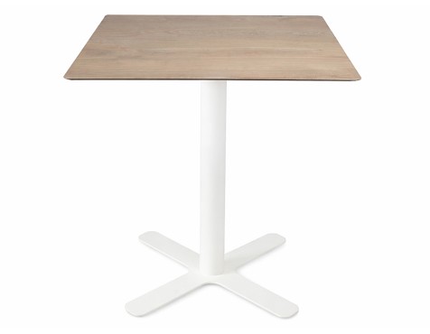 Mesa Jardín Cuadrada Goya Roble/Blanco