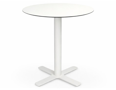 Mesa Jardín Redonda Goya Blanco