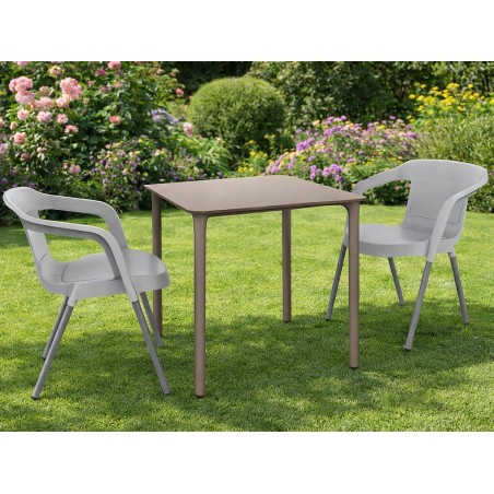 Mesa Jardín Cuadrada Marsella Arena