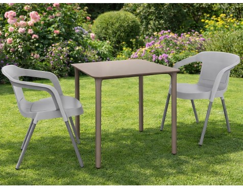 Mesa Jardín Cuadrada Marsella Arena