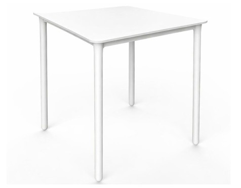 Mesa Jardín Cuadrada Marsella Blanco