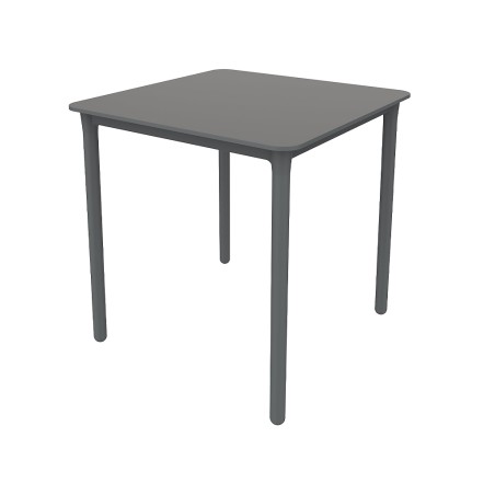 Mesa Jardín Cuadrada Marsella Gris Oscuro