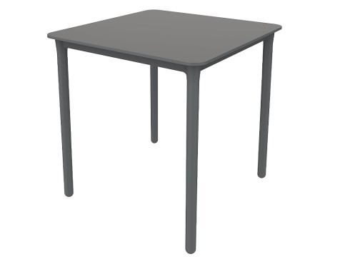 Mesa Jardín Cuadrada Marsella Gris Oscuro