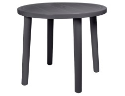 Mesa Jardín Olot Redonda Gris Volcánico
