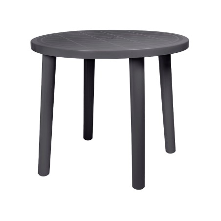 Mesa Jardín Olot Redonda Gris Volcánico