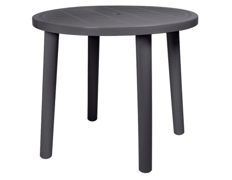 Mesa Jardín Olot Redonda Gris Volcánico