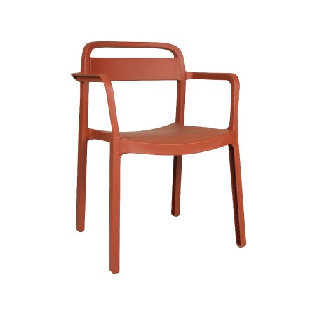 Silla De Jardín Con Brazos June Arcilla