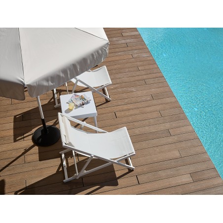 Sombrilla Terraza Santorini Blanco