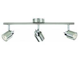 Regleta 3 Focus Philips Meranti Crom