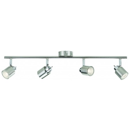Regleta 4 Focos Philips Meranti Cromo