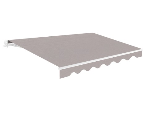 Lona Para Toldo Poléster Ceniza