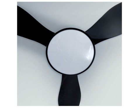 Ventilador De Sostre Amb Llum Biula Negre