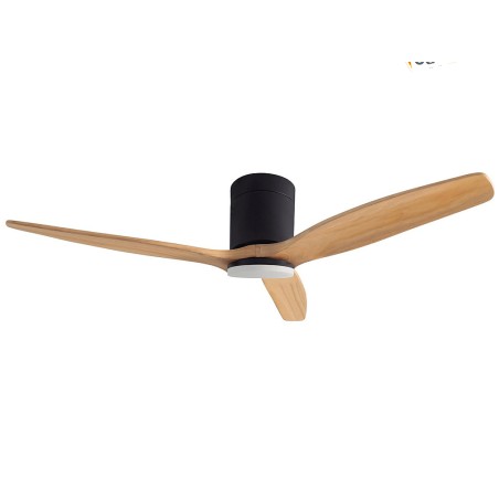 Ventilador De Sostre Kasama Negre/Fusta