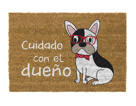 Felpudo De Coco Modelo Perro