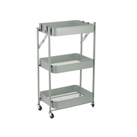 Carrito Auxiliar Plegable Verde