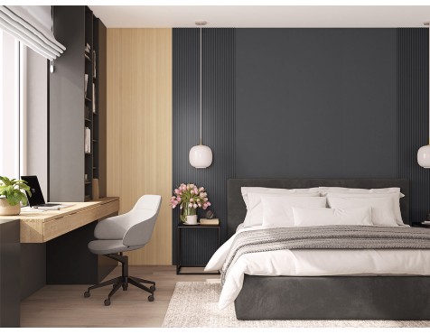Revestiment Mpc Flat Decorative Xl Deep Grey