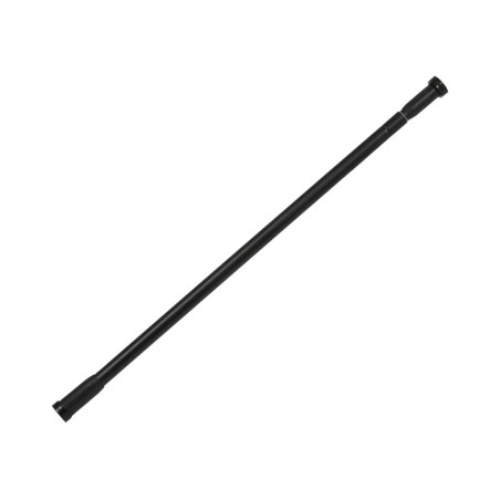 Barra Cortina Extensible Baño Negra 135-250cm