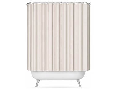 CORTINA DUCHA POLIÉSTER BEIGE