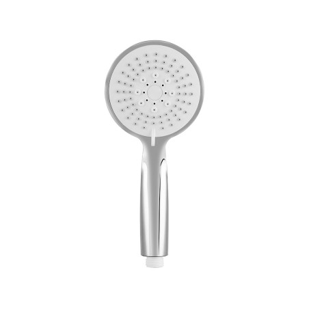 Alcachofa Ducha Con Flexo Carballo Cromado Blanco
