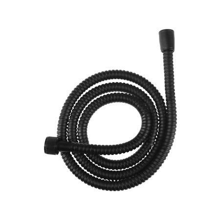 Flexo Ducha Inox Negro