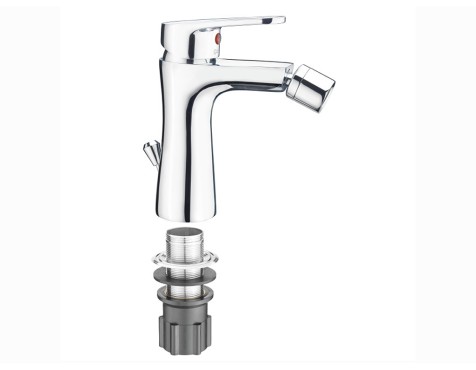 Aixeta Bidet Monocomandament Espera Cromo