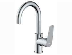 Grifo Lavabo Monomando Caño Giratorio Aston