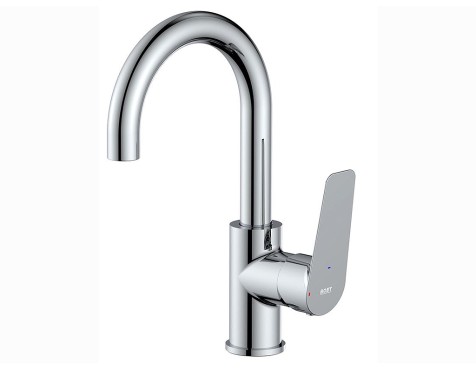 Grifo Lavabo Monomando Caño Giratorio Aston