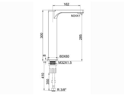 Aixeta Lavabo Monocomandament Progressiva Xl Moon