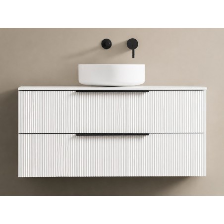 Moble De Bany Java Suspès Blanc