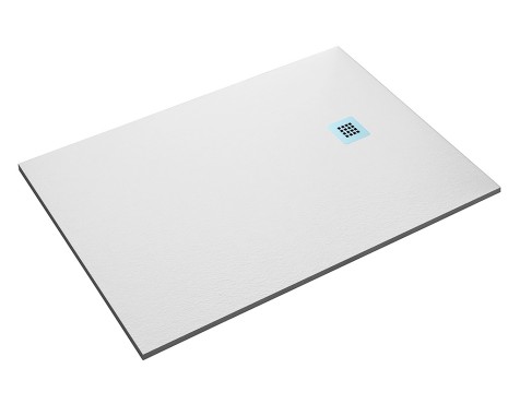 Plat Dutxa De Resina Madison Blanc