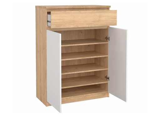 Zapatero 2 Puertas Y 1 Cajón Leia