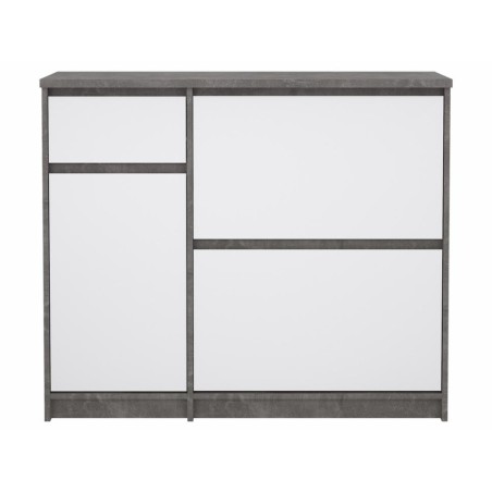 Zapatero 2 Puertas Abatibles + Puerta + Cajón Leia