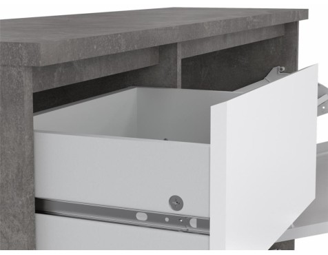 Zapatero 2 Puertas Abatibles + Puerta + Cajón Leia