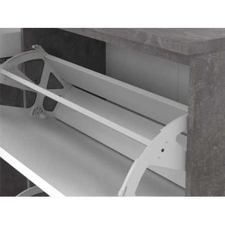 Zapatero 2 Puertas Abatibles + Puerta + Cajón Leia