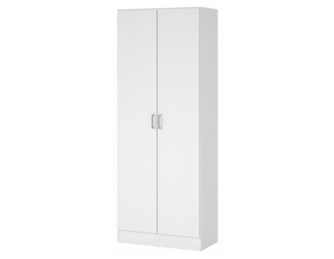 Armario Multiuoso Escobero Nil 2 Puertas Blanco