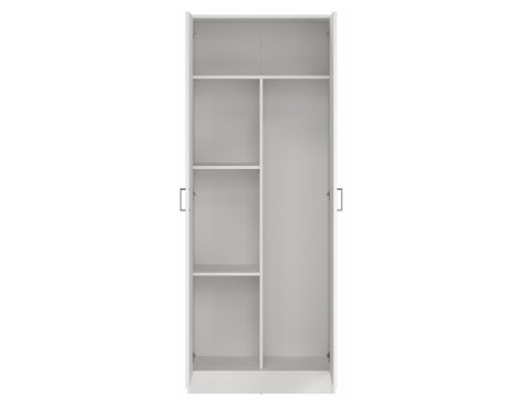Armario Multiuoso Escobero Nil 2 Puertas Blanco