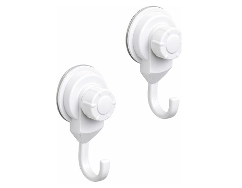 Joc 2 Ganxos Ventosa Blancs