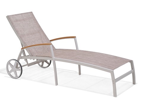 Tumbona Jardín Essence Eucalipto Beige