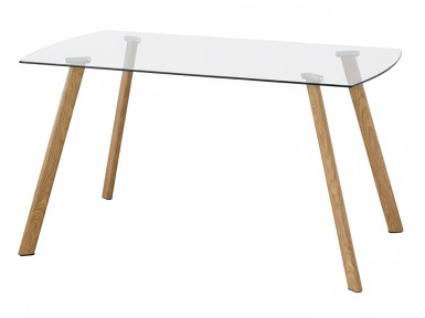 MESA COMEDOR DE CRISTAL...