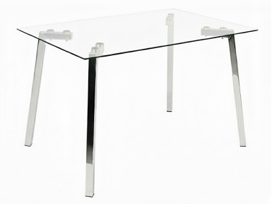 MESA DE COMEDOR DE CRISTAL...