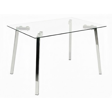Mesa De Comedor De Cristal Juncal